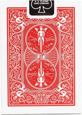 Bicycle Standard Index (Black/Red), Pack of 4 in Saudi Arabia