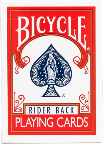 Bicycle Standard Index (Black/Red), Pack of 4 in Saudi Arabia