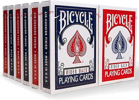 Bicycle Standard Index (Black/Red), Pack of 4 in Saudi Arabia