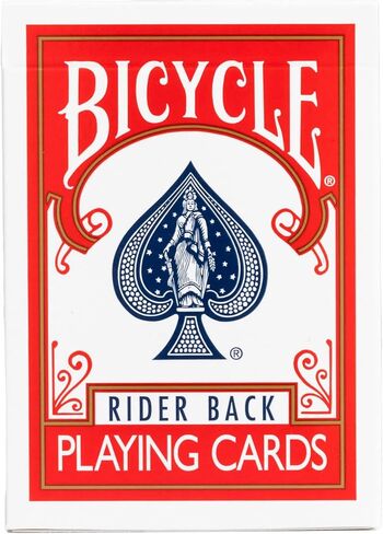 Bicycle Standard Index (Black/Red), Pack of 4 in Kuwait