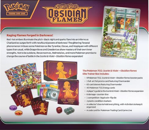 Pokemon Scarlet & Violet 3 Obsidian Flames Elite Trainer Box in Saudi Arabia