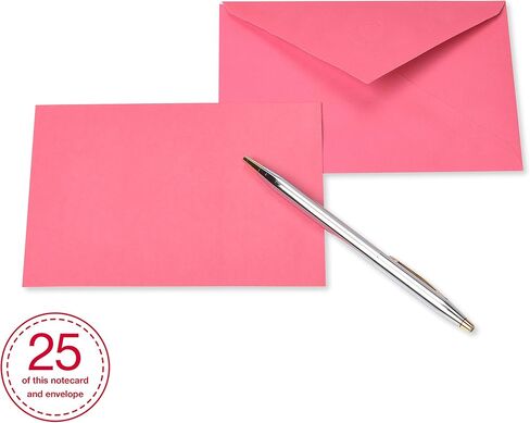 American Greetings Single Panel Blank Cards with Envelopes, Rainbow Colors (200-Count) in Saudi Arabia