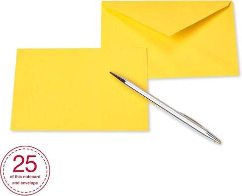 American Greetings Single Panel Blank Cards with Envelopes, Rainbow Colors (200-Count) in Saudi Arabia