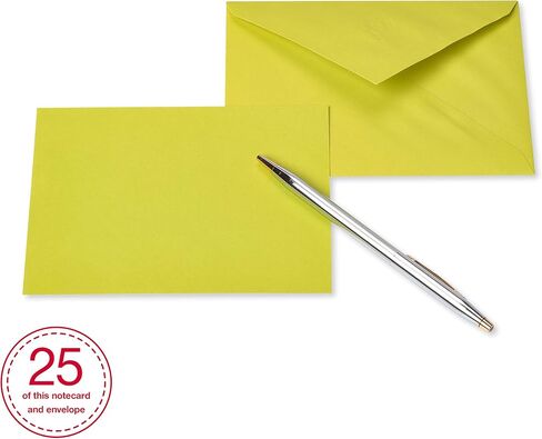 American Greetings Single Panel Blank Cards with Envelopes, Rainbow Colors (200-Count) in Saudi Arabia