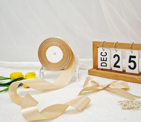 Pink Ribbon 1 1/2 inch, 100 Yards Pink Satin Ribbon, Ribbon for Gift Wrapping, Ribbon for Flower Bouquet, Fabric Polyester Ribbons for Crafts, Slik Hair Ribbon for Wedding Pink Bow Party Decorations in Kuwait