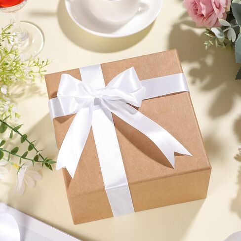 Double Faced Black Ribbon 1 Inch 30 Yards Satin Craft Ribbon for Gift Wrapping Flower Bouquet Bow Making Party Graduate Easter Mother's Day Decorations in Saudi Arabia