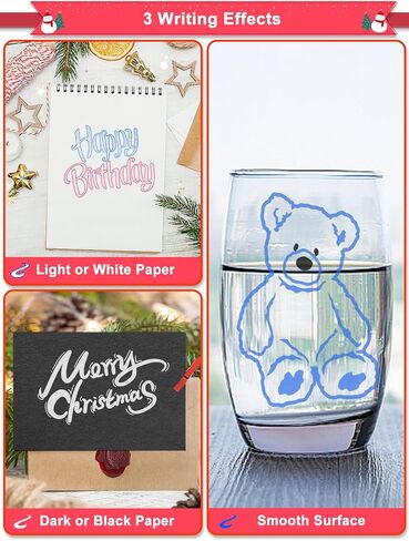 Outline Shimmer Markers, 12 Glitter Metallic Coloring Doodle Gel Pens, Tween Teen Girl Easter Basket Stuffers Gifts Trendy Stuff, Cute School Art Craft Classroom Supplies Set for Kids Ages 4-16 in Saudi Arabia