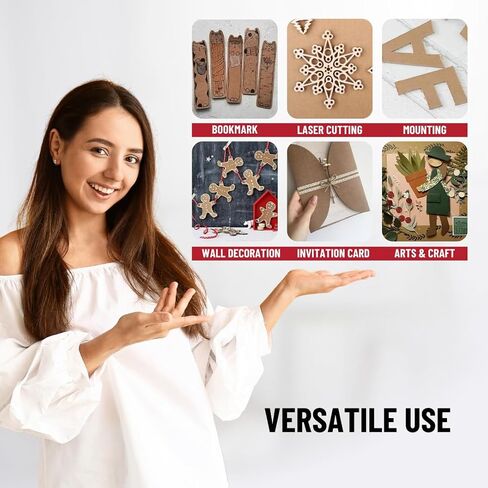 Premium 22-Point Chipboard Sheets – 100-Pack, 8.5" x 11" – Extra Durable, Wide Range of Usage for Business, Bookbinding, Framing & Packaging by Liberty Colors in Saudi Arabia