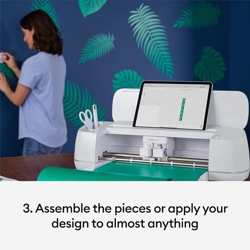 Cricut Maker 3 & Digital Content Library Bundle - Includes 30 images in Design Space App - Smart Cutting Machine, 2X Faster & 10X Cutting Force, Cuts 300+ Materials, Blue in Saudi Arabia