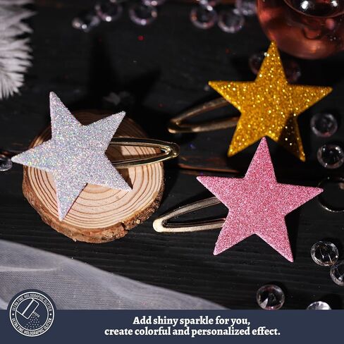 LEOBRO Pink Glitter, Glitter, 180g/6.35oz Fine Glitter, Craft Glitter for Resin, Glitter Flowers, Iridescent Glitter for Crafts, DIY Holiday Party Decor, Nail Body Art, Valentine Decorations in Kuwait