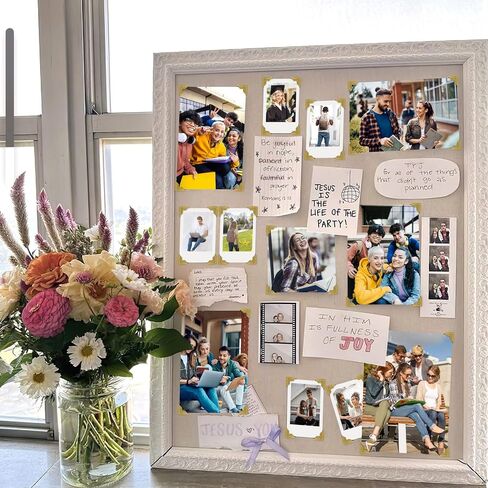 432 Pcs Photo Corners, Self Adhesive Picture Corners, Acid Free Corner Stickers for Scrapbooking, Photo Mounting Corners for DIY Scrapbook, Photo Album, Memory Books (Mixed Colors) in Kuwait