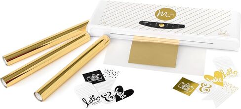 Heidi Swapp Minc Foil 12-inch x 120-inch Gold Foil Roll, Card Making Kit, Compatible with Minc Foiling and Laminator Machine, Scrapbooking, Journaling, Crafting, Memory Keeping in Saudi Arabia