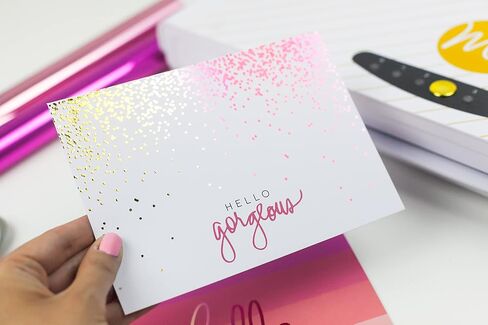 Heidi Swapp Minc Foil 12-inch x 120-inch Gold Foil Roll, Card Making Kit, Compatible with Minc Foiling and Laminator Machine, Scrapbooking, Journaling, Crafting, Memory Keeping in Saudi Arabia