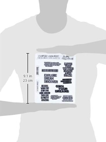 ختم الطواقم مجهول تيم هولتز كاتس طوابع 7 "x8.5" ، منظور in Kuwait