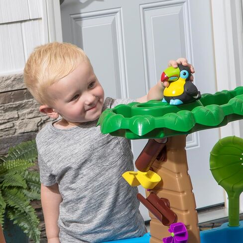 Step2 Rain Rain Splash Plond Toddler Water Fander ، و Mater Water Playset ، ألعاب الصيف الخارجية ، 13 قطعة ، من أجل الصفر أكثر من 1.5 سنة in Kuwait
