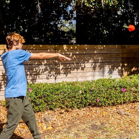 Nerf Vortex Aero Howler Foam Ball, Classic Long-Distance Football, Flight-Optimizing Tail, Whistling Sound, Indoor & Outdoor Fun, Christmas Stocking Stuffers for Kids in Saudi Arabia