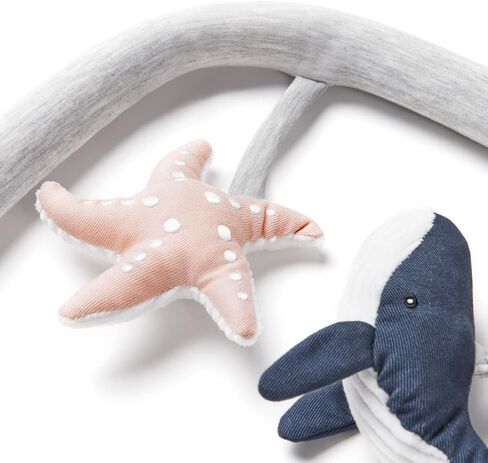 Ergobaby Evolve 3-in-1 Bouncer Toy Bar Accessory, Ocean Wonders Light Grey in Saudi Arabia