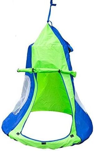 Kids Hanging Swing Tent Cover-Waterproof Hammock Chair Play House Castle Nest for 40in Round Saucer Nest Disc Rope Ceiling Tree Swing Indoor Outdoor Bedroom Backyard Playground in Saudi Arabia