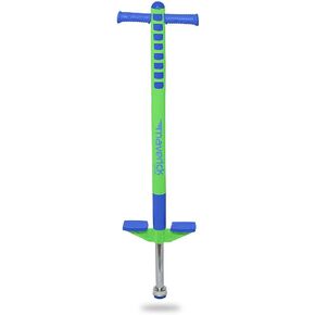 Flybar Maverick Pogo Stick للأطفال الذين تتراوح أعمارهم بين 5 سنوات ، من 40 إلى 80 رطلاً ، مثالية للمبتدئين ، مقابض قبضة سهلة ، أوتاد مضادة للانزلاق ، ألعاب في الهواء الطلق للبنين والبنات