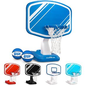 GOSPORTS Splash Hoop Swimming Poolming Game ، تشمل طوق كرة السلة بجانب المسبح ، كراتان ومضخة - اختر أسلوبك