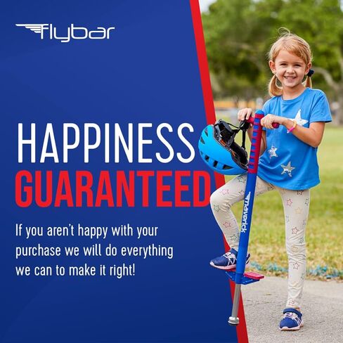 Flybar Maverick Pogo Stick for Kids Ages 5+, 40 to 80 Pounds, Perfect for Beginners, Easy Grip Handles, Anti-Slip Pegs, Outdoor Toys for Boys and Girls in Saudi Arabia