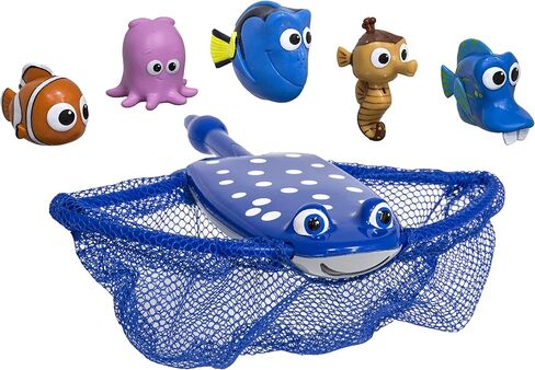 SwimWays Disney Finding Dory Mr. Ray's Dive and Catch Game, Bath Toys and Pool Party Supplies for Kids Ages 5 and Up in Saudi Arabia
