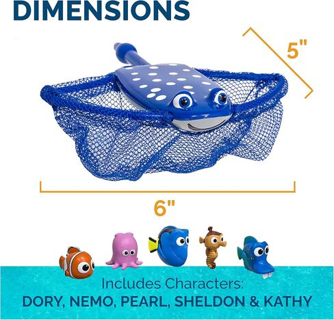SwimWays Disney Finding Dory Mr. Ray's Dive and Catch Game, Bath Toys and Pool Party Supplies for Kids Ages 5 and Up in Saudi Arabia