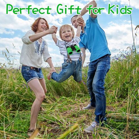 Scotamalone Kids Binoculars Shock Proof Toy Binoculars Set for Age 3-12 Years Old Boys Girls Bird Watching Educational Learning Hunting Hiking Birthday Presents in Saudi Arabia
