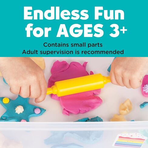 Creativity for Kids Sensory Bin: Construction Zone Playset - Preschool Learning Activities, Excavator Toys for Boys Ages 3-5+, Outdoor Toys and Gifts for Kids in Kuwait