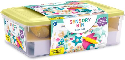 Creativity for Kids Sensory Bin: Construction Zone Playset - Preschool Learning Activities, Excavator Toys for Boys Ages 3-5+, Outdoor Toys and Gifts for Kids in Kuwait