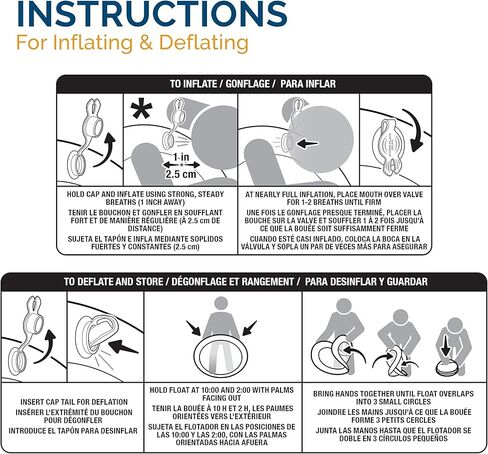 يطفو ممرات السباحة الربيع كرسي كرسي للسباحة ، حمام السباحة القابل للنفخ يطفو البالغين مع التضخم السريع ، حامل الكأس والراحة في سن 15 وما فوق in Kuwait