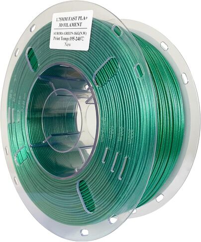 High Speed PLA+ 3D Printer Filament, Fast PLA 3D Printing Filament, 1.75mm, Dimensional Accuracy +/- 0.03 mm, 1KG Spool (Neon Yellow) in Saudi Arabia