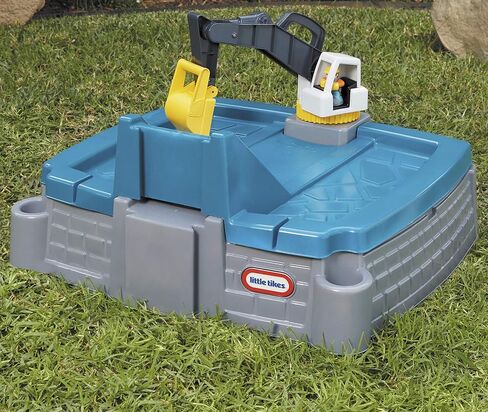 Little Tikes Dirt Diggers Excavator Sandbox for Kids, Including lid and Play Sand Accessories,Multicolor in Saudi Arabia