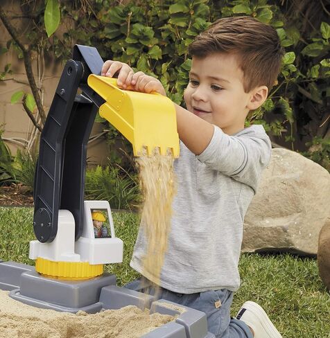 Little Tikes Dirt Diggers Excavator Sandbox for Kids, Including lid and Play Sand Accessories,Multicolor in Saudi Arabia