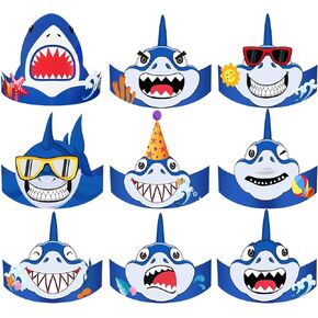 Gersoniel 24 Pcs Party Hats for Kids Party Favors Headbands Paper Party Crown for Boys Girls, Decoration Party Favors