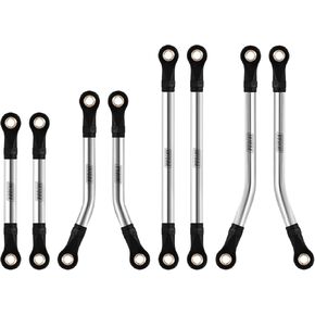INJORA High Clearance Links Stainless Steel Link Set for TRX4M Upgrade Parts 1/18 RC Crawler Car