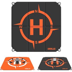 STARTRC Drone Landing Pad Pro, Universal Waterproof Portable Fast-Foldable Helipad for DJI Neo/Mini 4 Pro/Mini 4K/Holy Stone/RC Quadcopters (22-inch/55cm)
