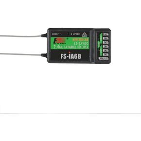 Flysky RC FS-iA6B Receiver 2.4G 6 Channel i-Bus PPM Receiver Compatible with Flysky FS-i6X / FS-i4 / FS-i6 / FS-i10 Radio Transmitter Remote Controller