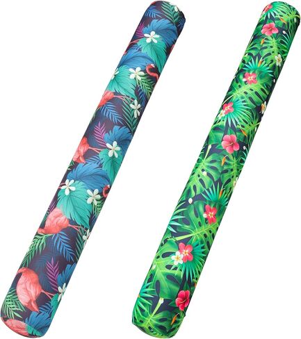 FindUWill Inflatable Swim Pool Noodles, 2 Pack Soft Fabric Covered Large Swim Noodles, Premium Buoyancy for Swimming Floating, Pool Floats Toys for Adults Pool Accessories in Saudi Arabia