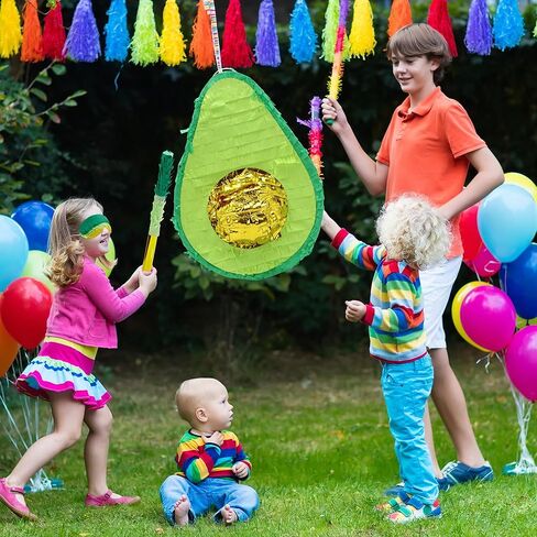 Cinco de Mayo Donkey Pinata for Kids Birthday Party ، (13 × 20 × 5 بوصات. in Kuwait