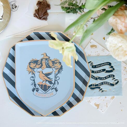 Harry Potter Paper Party Napkins | Hogwarts House Small Paper Napkins | Harry Potter Party Supplies | Table Decor | Gifts for Birthdays, Christmas, and Holidays | 24 Pack (5") in Saudi Arabia
