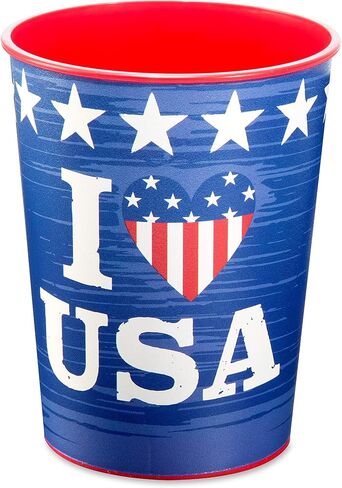 American Greetings Patriotic Paw Patrol Party Supplies, Plastic Stadium Cups (8-Count) in Saudi Arabia