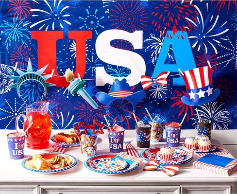 American Greetings Patriotic Paw Patrol Party Supplies, Plastic Stadium Cups (8-Count) in Saudi Arabia