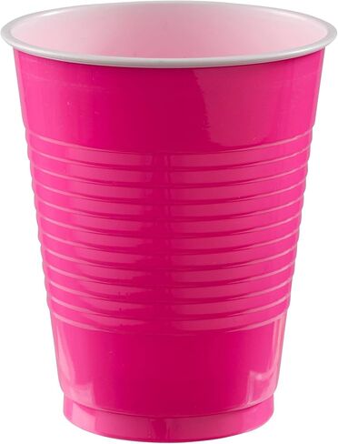 CUP 18OZ PL HI CT BRIGHT PINK (20/20) in Kuwait