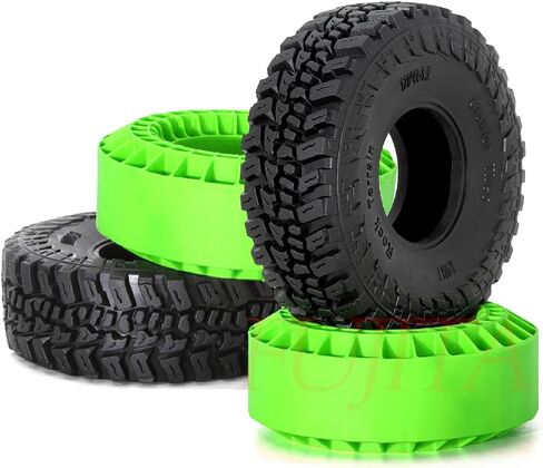 fujita 1.9" RC Crawler Tires & with Silicone Liner 120MM OD for 1/10 RC Crawler TRX4 Axial SCX10 II III Tamiya CC01 TRX6 AXI03007 90046 in Saudi Arabia
