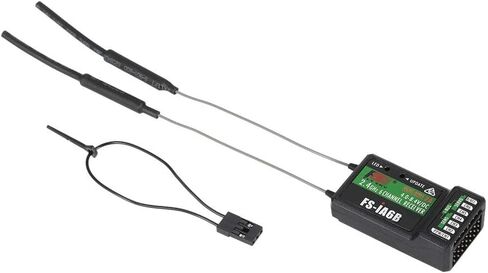 Flysky RC FS-iA6B Receiver 2.4G 6 Channel i-Bus PPM Receiver Compatible with Flysky FS-i6X / FS-i4 / FS-i6 / FS-i10 Radio Transmitter Remote Controller in Saudi Arabia