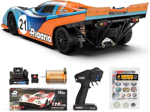 1/14 Brushless Fast RC Cars for Adults, Top Speed 60+ MPH RC Truck, All Terrain Remote Control Car Hobby Off-Road Remote Control Truck 4x4 Electric Vehicle Monster Trucks with 3S Battery in Saudi Arabia