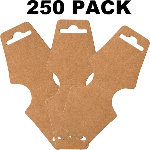 250 PackNecklace & Bracelet Display Cards - Easy & Simple Jewelry Display, Bulk 250 Pack White in Saudi Arabia