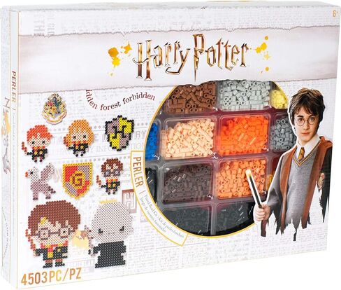 Perler 80-54345 Harry Potter Fuse Bead Kit للأطفال والبالغين ، يأتي مع 19 نمطًا ، متعدد الألوان ، 4503 ٪ in Saudi Arabia