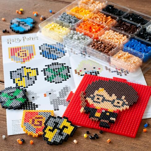 Perler 80-54345 Harry Potter Fuse Bead Kit للأطفال والبالغين ، يأتي مع 19 نمطًا ، متعدد الألوان ، 4503 ٪ in Saudi Arabia